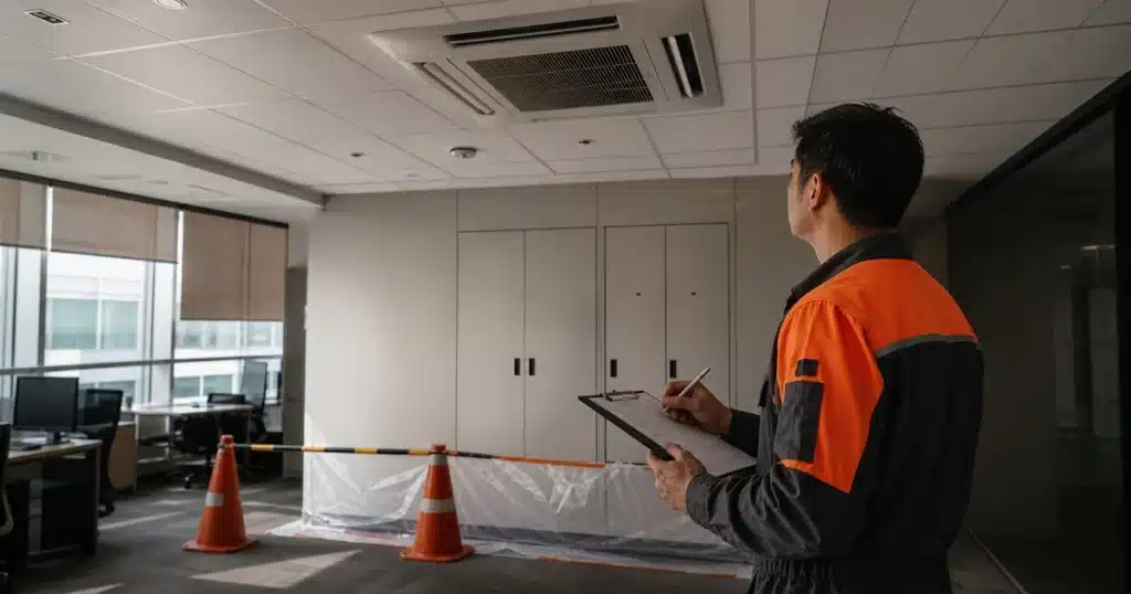 商用冷氣清洗應包括甚麼|服務範圍、排除項目及完工驗收紀錄 / What Commercial Air-conditioning Cleaning Should Cover: Scope, Exclusions and Completion Acceptance Records