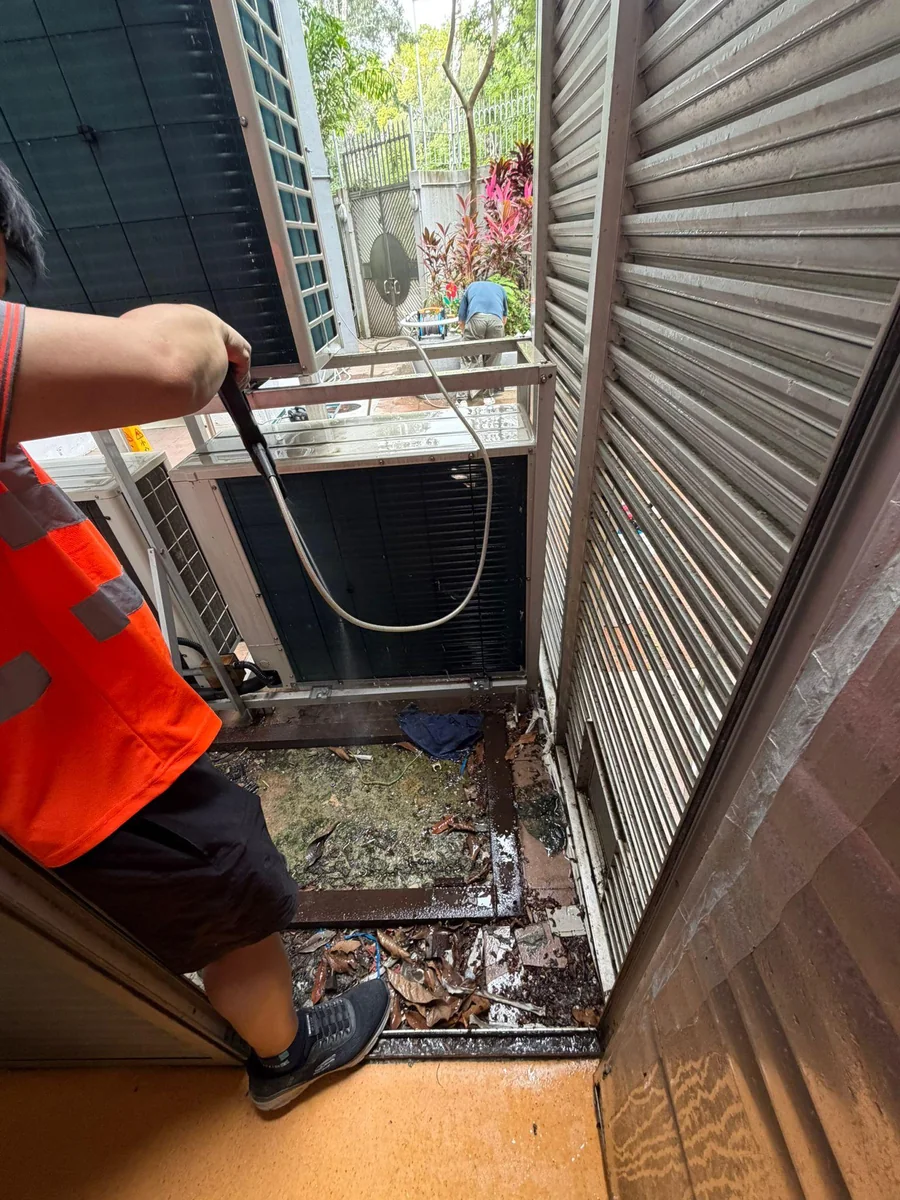 淡水冷卻塔清洗並非一般冷氣清洗:年度獨立審核的商用冷氣設備現場細節