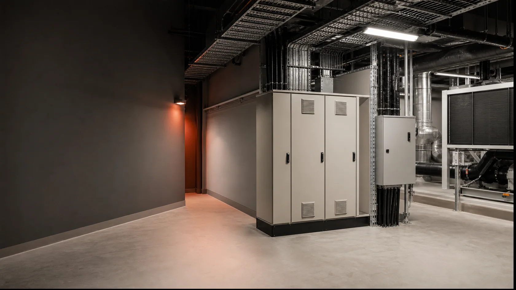 Electrical and HVAC supporting work at commercial premises
