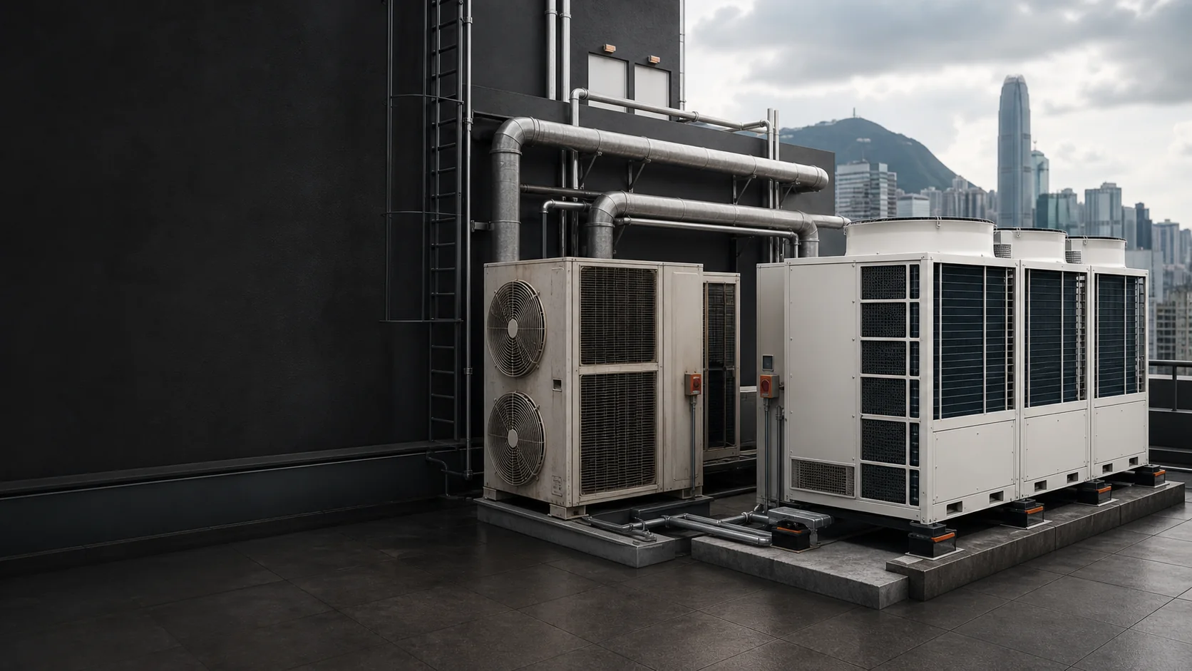 Commercial air-conditioning replacement and system upgrade